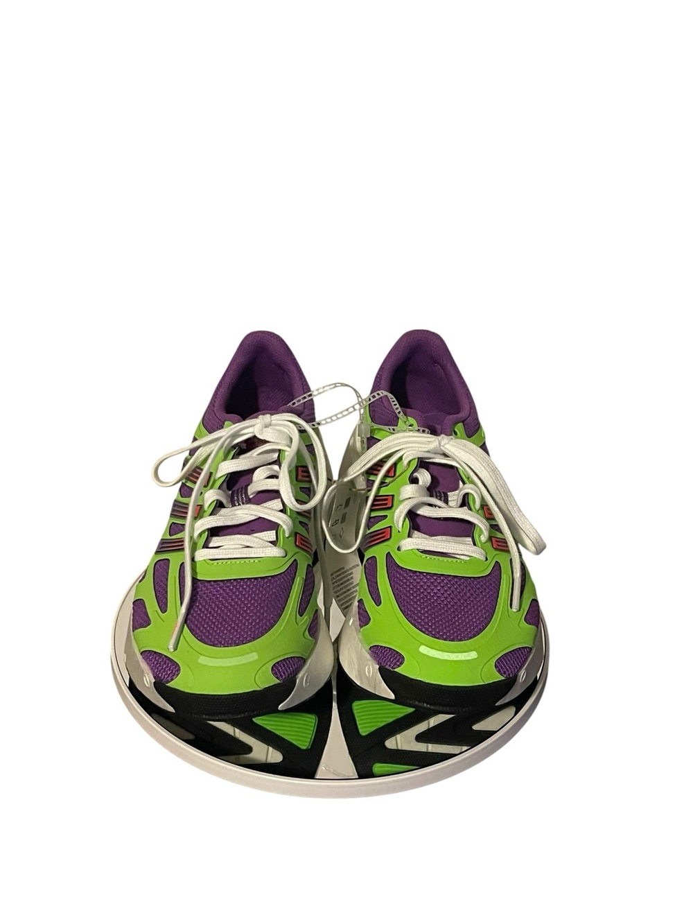 Women’s Athletic Sneakers in Purple and Green
